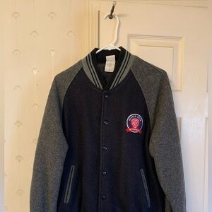 Vintage 90s Warner Bros WB Champions Wool Jacket Sz S